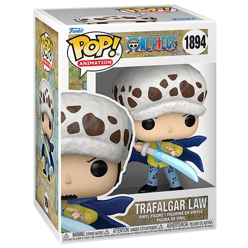 FUNKO POP One Piece Trafalgar Law w/Blue Anesthesia 1894 DS Modellismo FUNKO POP One Piece Trafalgar Law w/Blue Anesthesia 1894