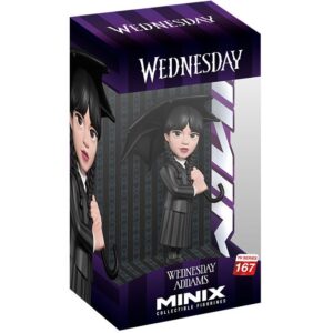Ombrello Minix Wednesday Addams w/