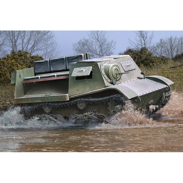 Soviet T-20 Armored Tractor Komsomolets 1940 DS Modellismo Soviet T-20 Armored Tractor Komsomolets 1940