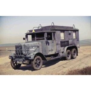 1/35 Henschel 33 D1 Kfz.72, Wwii German Radio Communication Truck