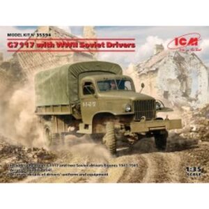 1/35 G7117 with Wwii Soviet Drivers