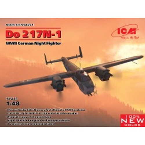 1/48 Do 217N-1, Wwii German Night Fighter (100% new molds) DS Modellismo 1/48 Do 217N-1, Wwii German Night Fighter (100% new molds)