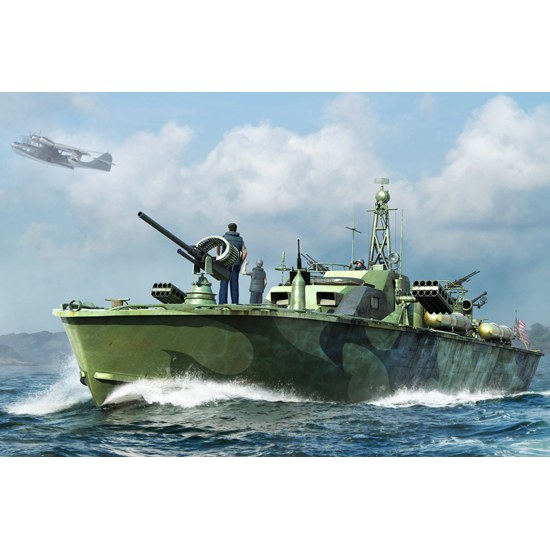 U.S. Navy Elco 80' Motor Patrol Torpedo Boat Late Type DS Modellismo U.S. Navy Elco 80' Motor Patrol Torpedo Boat Late Type