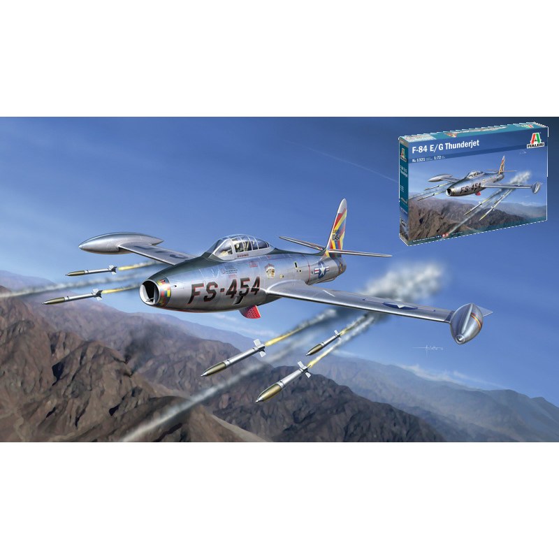 F-84G Thunderjet Kit 1:72 DS Modellismo F-84G Thunderjet Kit 1:72