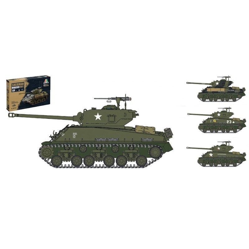M4A3EB Sherman Fury Kit 1:56 DS Modellismo M4A3EB Sherman Fury Kit 1:56