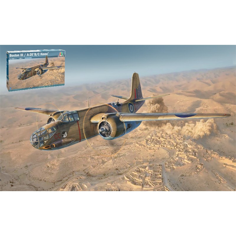 A 208 Boston III Kit 1:48 DS Modellismo A 208 Boston III Kit 1:48