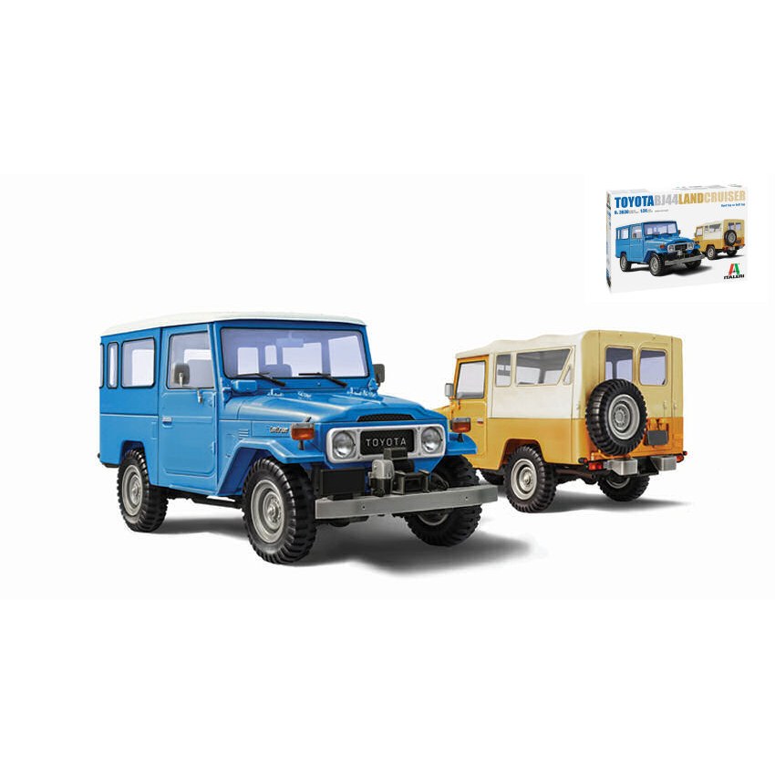 Toyota Land Cruiser BJ-44 Soft/Hard Top Kit 1:24 DS Modellismo Toyota Land Cruiser BJ-44 Soft/Hard Top Kit 1:24
