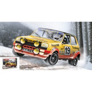 Renault R5 Alpine Rally N.19 & 12 Monte Carlo 1978 Kit 1:24