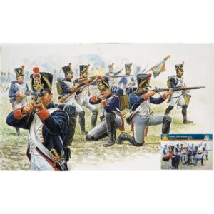 Les Bleus French Infantry Kit 1:72