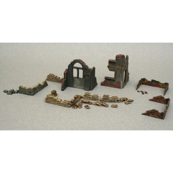 Muri E Rovine WW II Kit 1:72 DS Modellismo Muri E Rovine WW II Kit 1:72