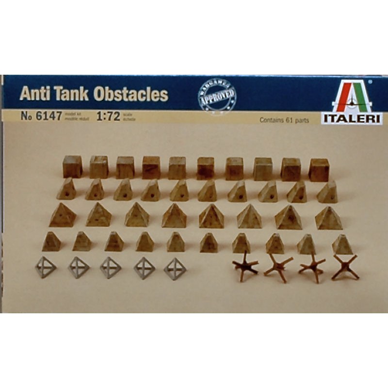 Ostacoli Anticarro Kit 1:72 DS Modellismo Ostacoli Anticarro Kit 1:72
