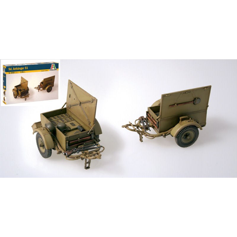 SD Anhanger 51 Kit 1:35 DS Modellismo SD Anhanger 51 Kit 1:35