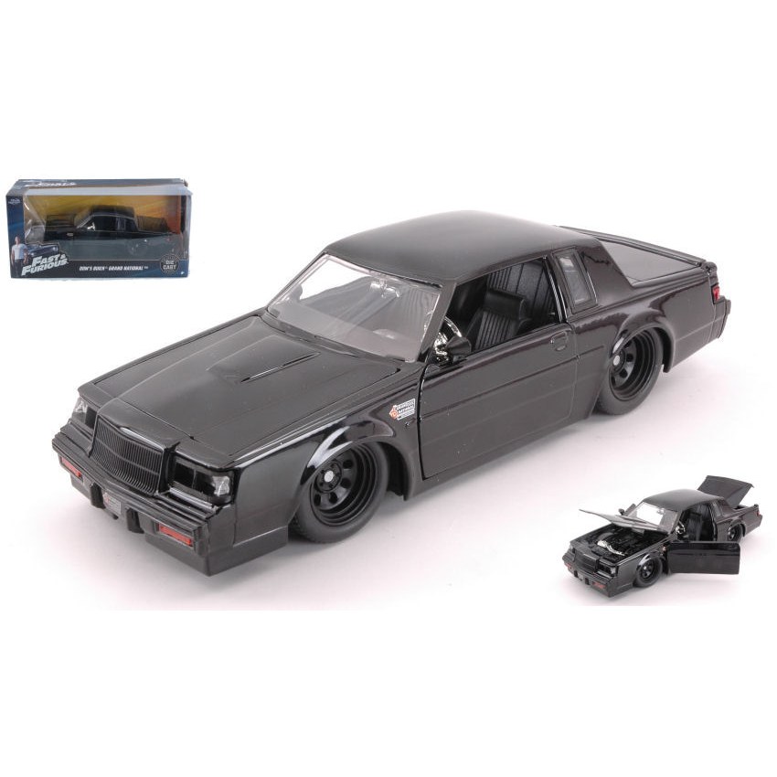 Dom'S Buick Grand National Fast & Furious Black 1:24 Jada Toys DS Modellismo Dom'S Buick Grand National Fast & Furious Black 1:24 Jada Toys 1:24