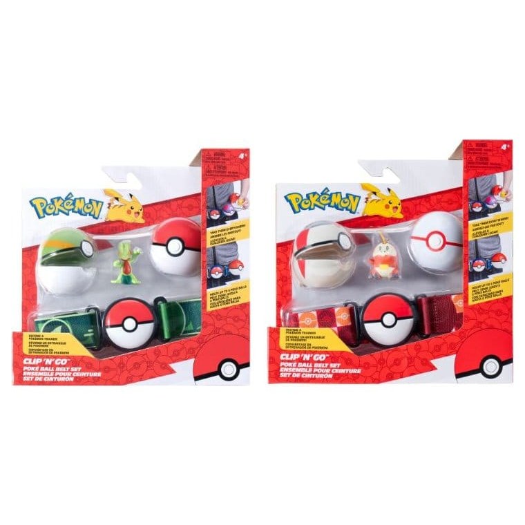 Pokémon Clip 'n' Go Belt Set ver. 20 Assortment (4) DS Modellismo Pokémon Clip 'n' Go Belt Set ver. 20 Assortment (4)