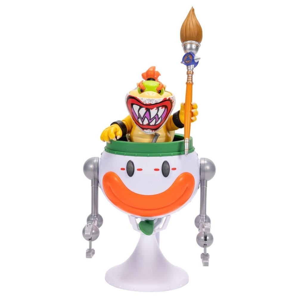The Super Mario Galaxy Movie Action Figure Bowser Jr. with Clown Car 13 cm DS Modellismo The Super Mario Galaxy Movie Action Figure Bowser Jr. with Clown Car 13 cm