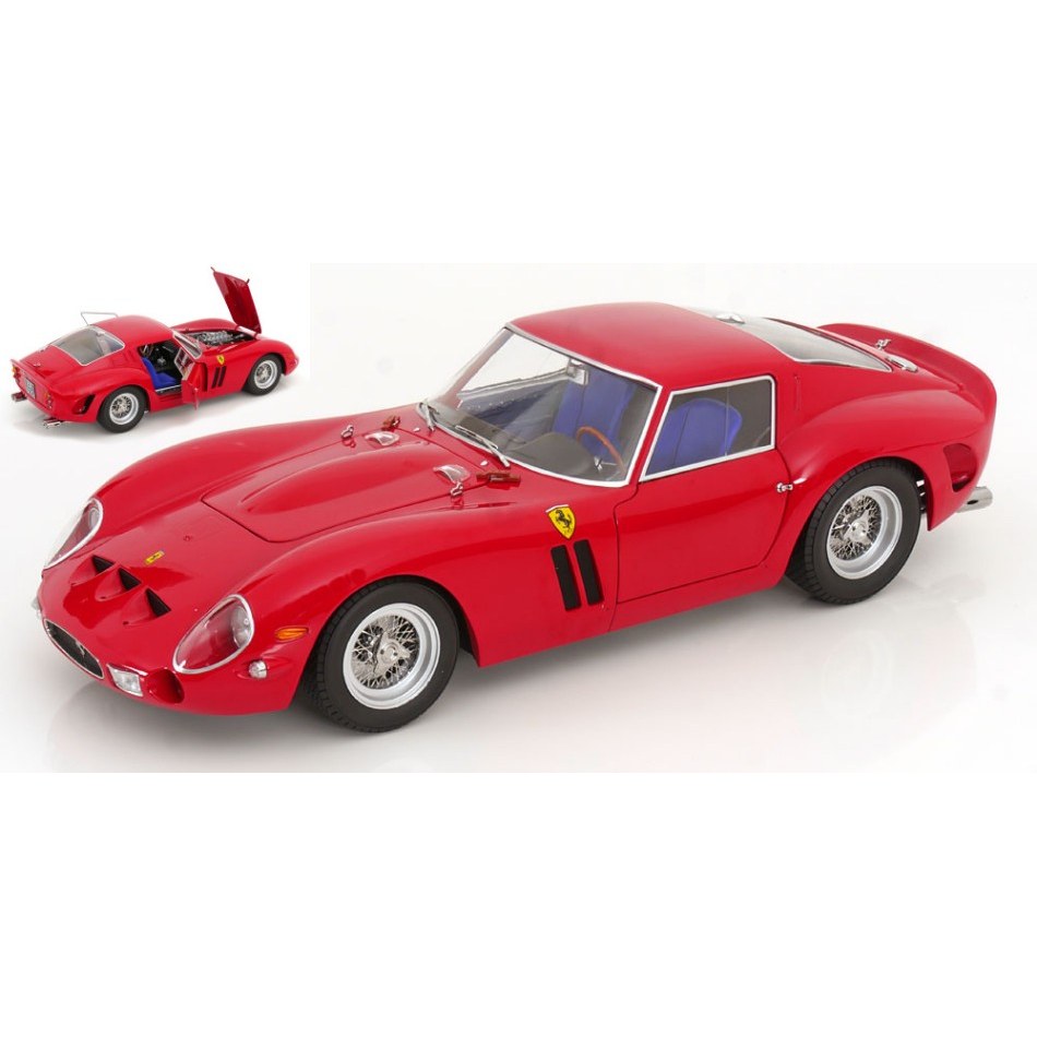 Ferrari 250 GTO 1962 Red 1:12 DS Modellismo Ferrari 250 GTO 1962 Red 1:12