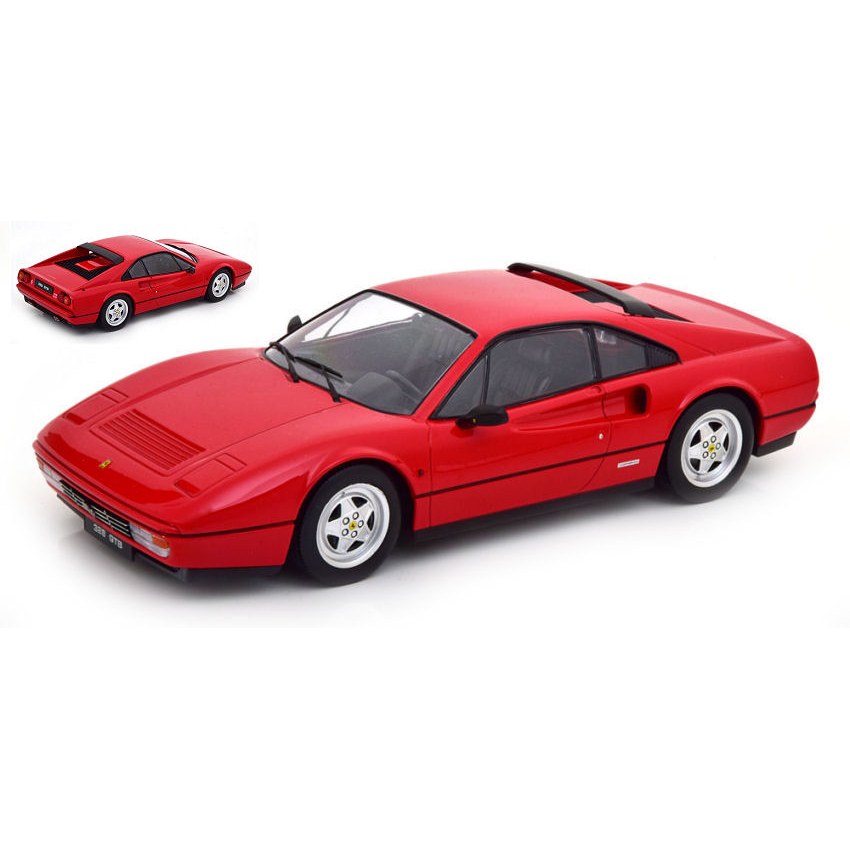 Ferrari 328 GTB 1985 Red 1:18 DS Modellismo Ferrari 328 GTB 1985 Red 1:18
