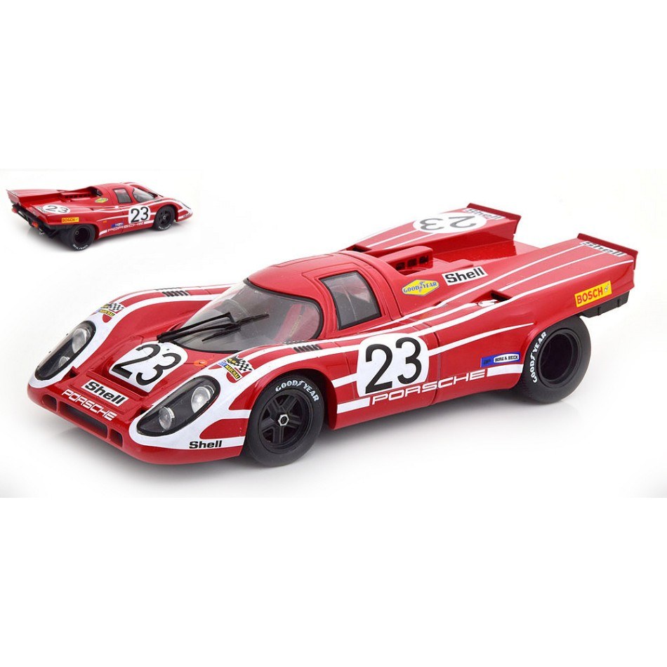 Porsche 917K N.23 Winner 24 H Le Mans 1970 Hermann-Attwood 1:18 DS Modellismo Porsche 917K N.23 Winner 24 H Le Mans 1970 Hermann-Attwood 1:18