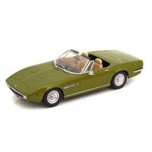 Maserati Ghibli Spyder Light Green Metallic with Spoke Rims 1970
