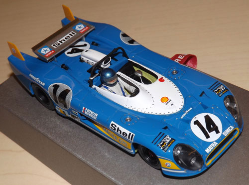 Matra-Simca 670 - n. 14 Le Mans 1973 - Bob Wollek, Patrick Depailler DS Modellismo Matra-Simca 670 n. 14 Le Mans 1973 Bob