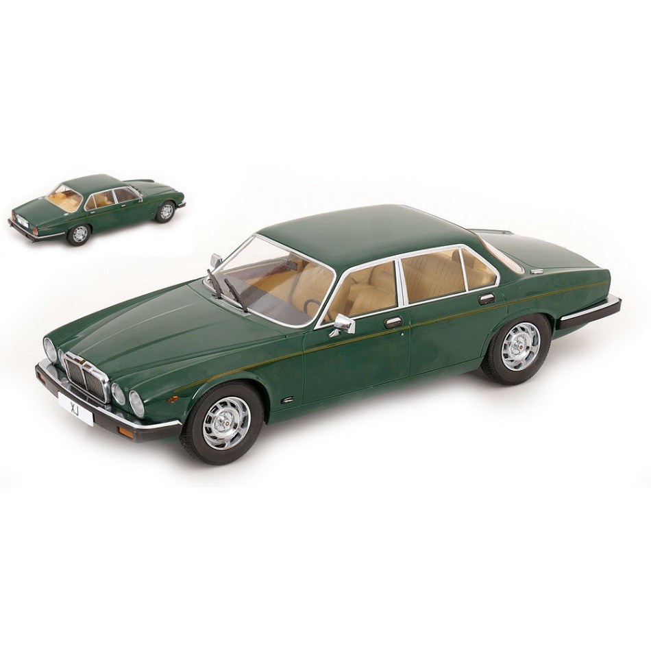 Jaguar Xj Series III 1979 Dark Green 1:18 DS Modellismo Jaguar Xj Series III 1979 Dark Green 1:18
