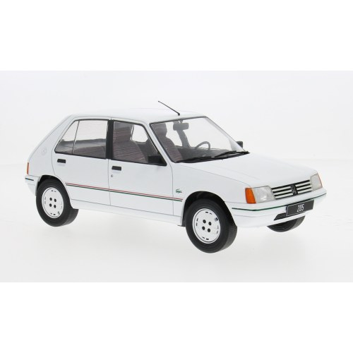 Peugeot 205 1984 White 1:18 DS Modellismo Peugeot 205 1984 White 1:18