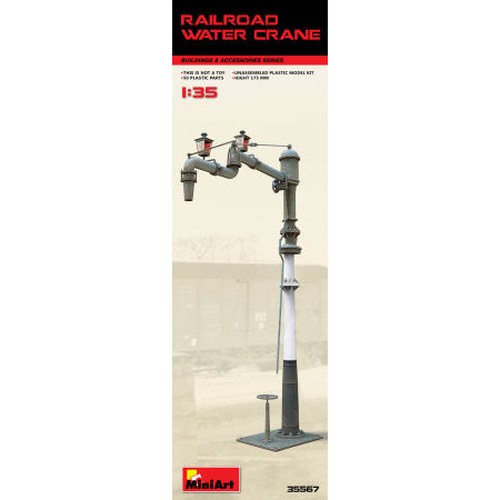 Railroad Water Crane Kit 1:35 DS Modellismo Railroad Water Crane Kit 1:35