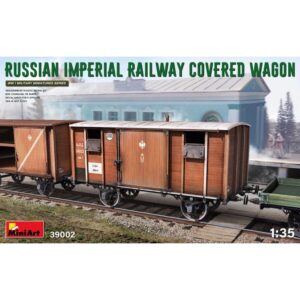Russian Imperial Railway Cowered Wagon Kit 1:35
