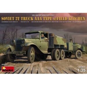 1/35 Soviet 2 t Truck Aaa Type w/Field Kitchen
