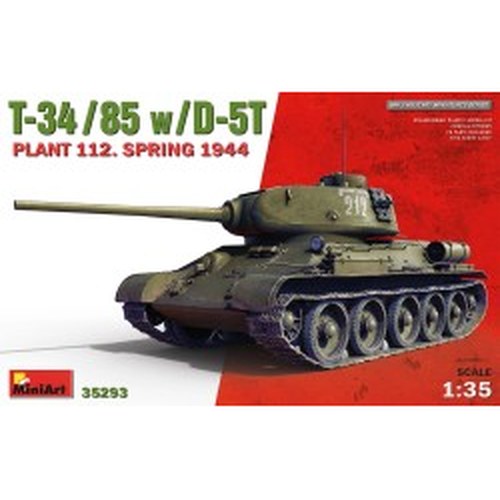 1/35 T-34/85 with D-5T. Plant 112. Spring 1944 DS Modellismo 1/35 T-34/85 with D-5T. Plant 112. Spring 1944