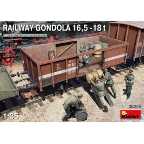 1/35 Railway Gondola 16,5-18 t DS Modellismo 1/35 Railway Gondola 16,5-18 t