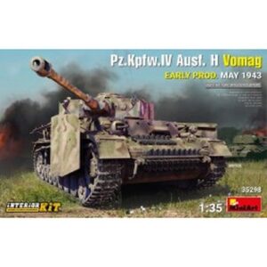 1/35 Pz.Kpfw.IV Ausf. H Vomag. Early Prod. (May 1943) Interior Kit