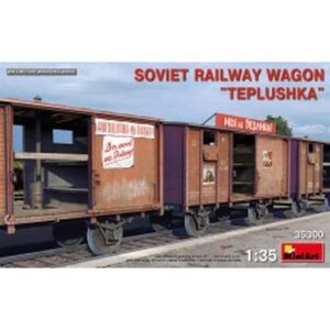 1/35 Soviet Railway Wagon Teplushka