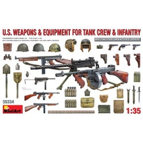 1/35 U.S. Weapons & Equipment for Tank Crew & Infantry DS Modellismo 1/35 U.S. Weapons & Equipment for Tank Crew & Infantry