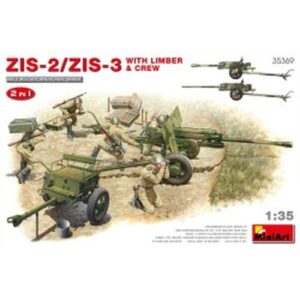 1/35 ZIS-2/ZIS-3 with Limber & Crew. 2 in 1