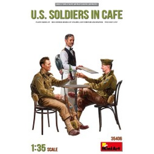 1/35 U.S. Soldiers in Cafe DS Modellismo 1/35 U.S. Soldiers in Cafe