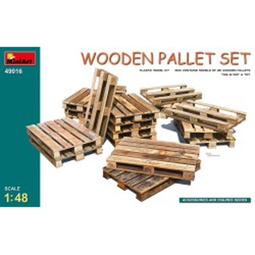 1/48 in legno Pallet Set DS Modellismo 1/48 in legno Pallet Set