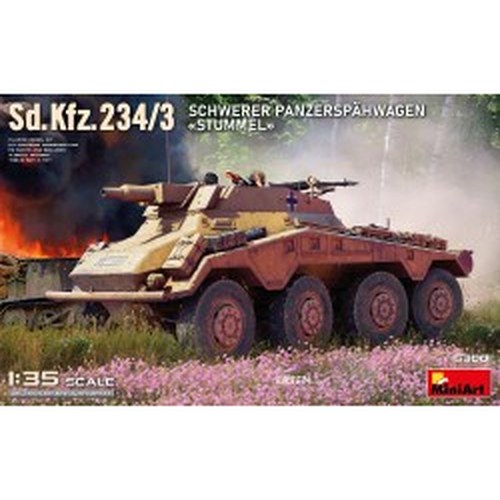 1/35 Sd.Kfz.234/3 Schwerer Panzerspahwagen "Stummel" DS Modellismo 1/35 Sd.Kfz.234/3 Schwerer Panzerspahwagen "Stummel"