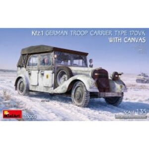 1/35 Kfz.1 German Troop Carrier Type 170VK w/Canvas