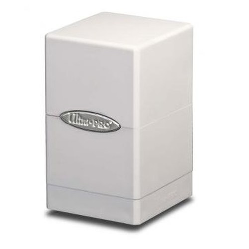 Satin Tower White Deck Box DS Modellismo Satin Tower White Deck Box