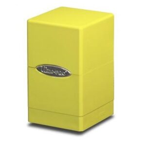 Satin Tower Bright Yellow Deck Box