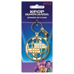 Portachiavi KPop Demon Hunters Spinner Golden