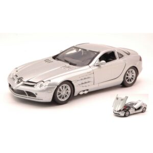 Mercedes Slr MC Laren 2003 Silver 1:24