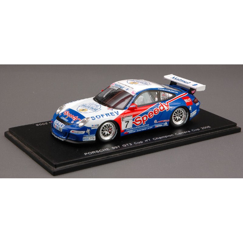 Porsche 997 N.7 Carrera Cup 08 1:43 DS Modellismo Porsche 997 N.7 Carrera Cup 08 1:43