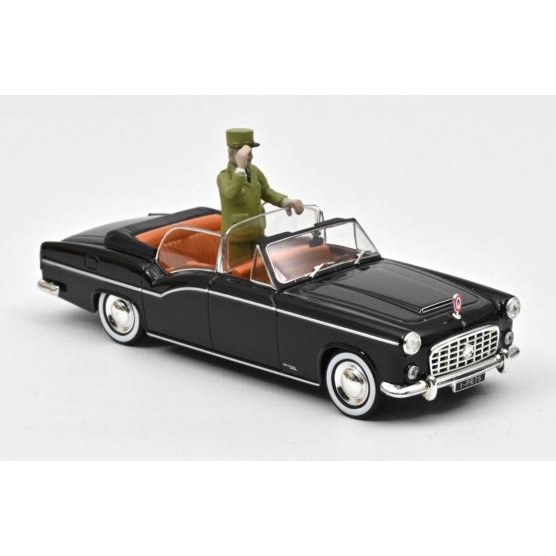 Citroen 15 Cv Chapron Presidentielle 1968 W/Figure 1:43 DS Modellismo Citroen 15 Cv Chapron Presidentielle 1968 W/Figure 1:43