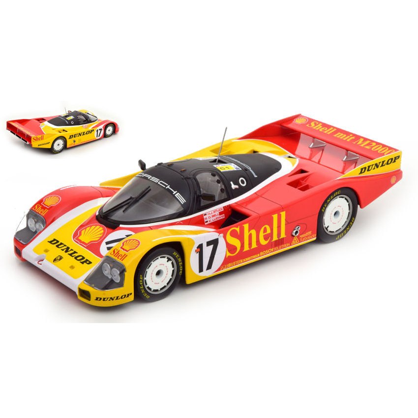 Porsche 962 C Shell N.17 LM 1988 Ludwig-Stuck-Bell 1:18 DS Modellismo Porsche 962 C Shell N.17 LM 1988 Ludwig-Stuck-Bell 1:18
