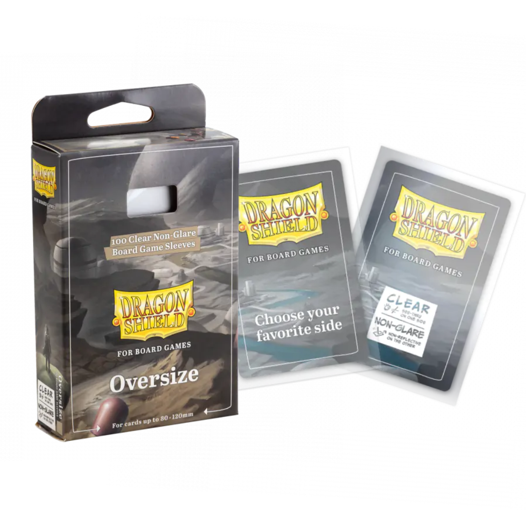 DS Board Game Sleeves - Oversize 80X120 (100) - (AT-60209) DS Modellismo DS Board Game Sleeves Oversize 80X120 (100)
