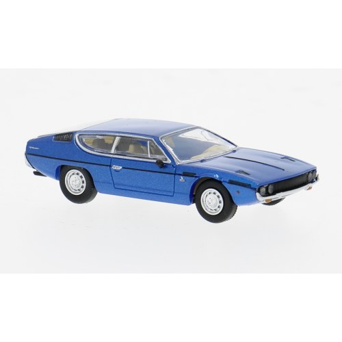 Lamborghini Espada 1968 Blue 1:87 DS Modellismo Lamborghini Espada 1968 Blue 1:87