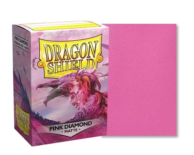 Dragon Shield Buste Protettive Standard da 100 - Matte Pink Diamond AT-11039 DS Modellismo Dragon Shield Buste Protettive Standard