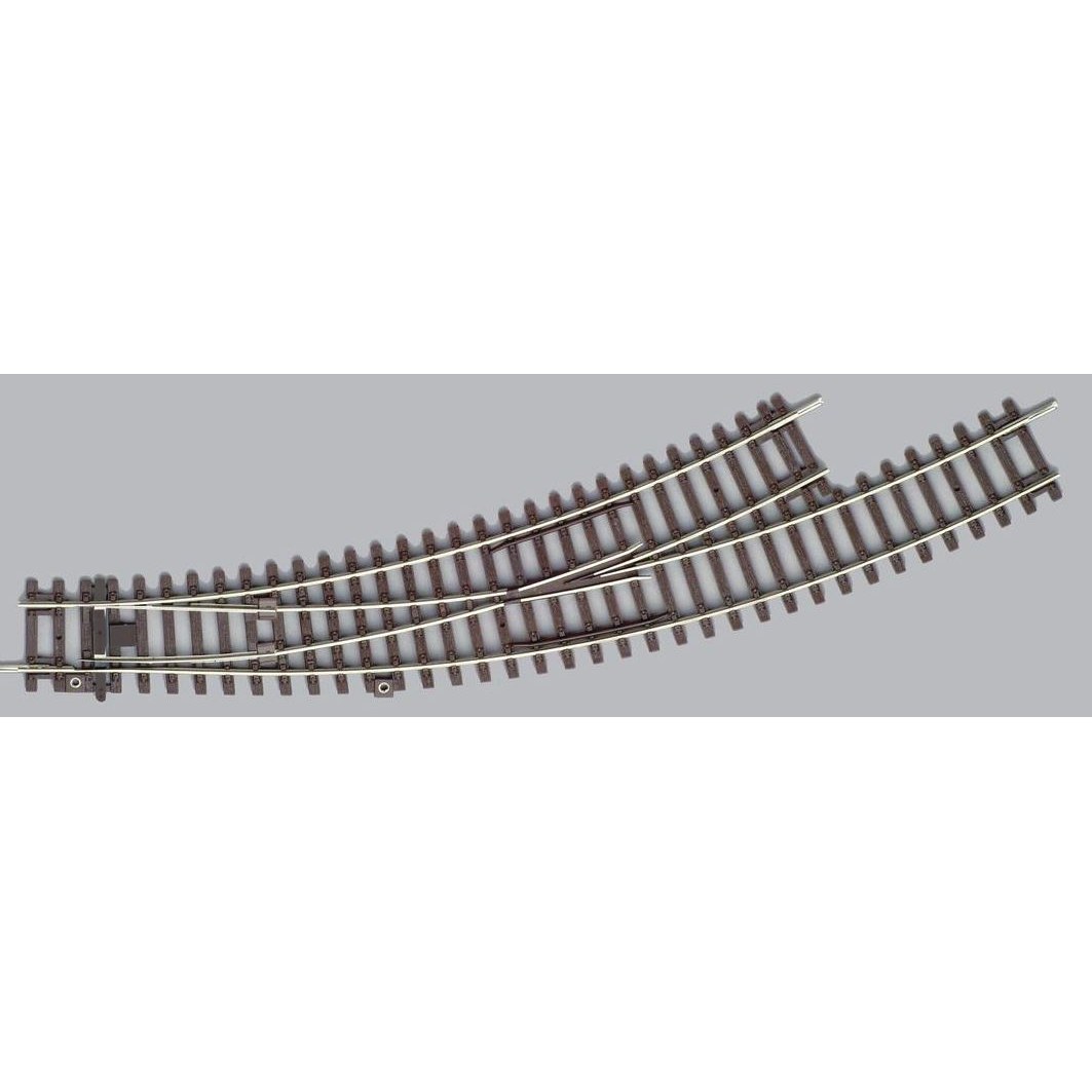 Scambio curvo sinistro manuale BWL R2/R3 Scala H0 DS Modellismo Scambio curvo sinistro manuale BWL R2/R3 Scala H0